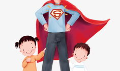 父亲动漫图,温馨时光里的亲情定格